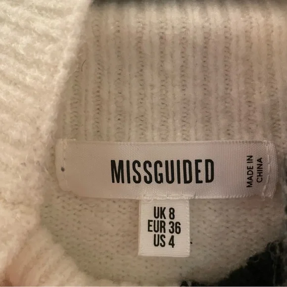 missguided | color block sweater - Picture 3 of 4